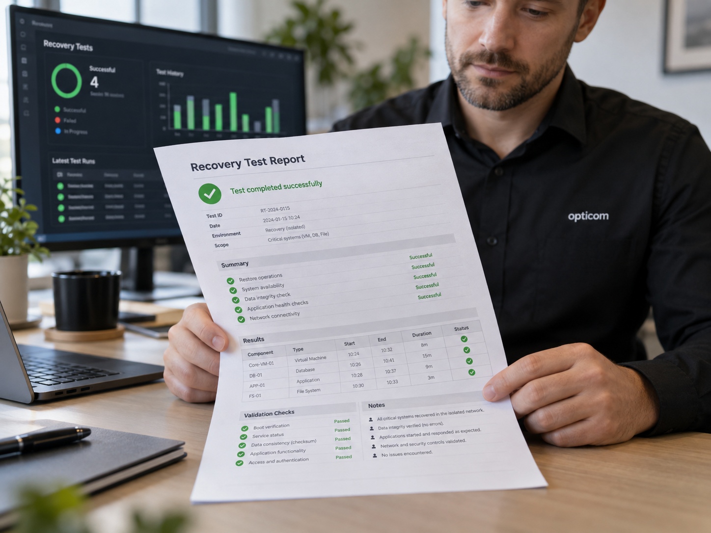 Veeam SureBackup: Ein automatisierter Wiederherstellungstest in der Praxis