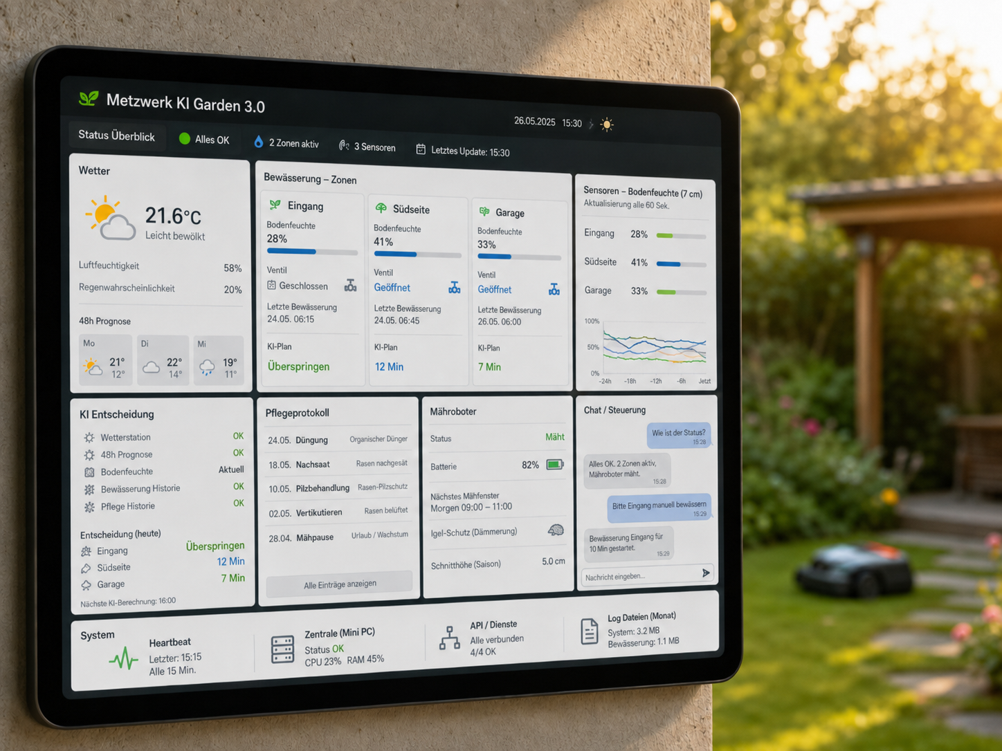 Wenn der IT-Nerd den Garten pflegt: Wie Technik das Gärtnern revolutioniert