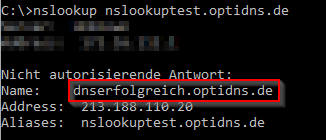 dnslookup